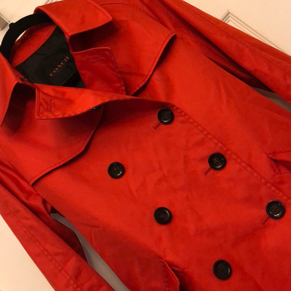 Coach Trench Coat - Picture 3 of 5